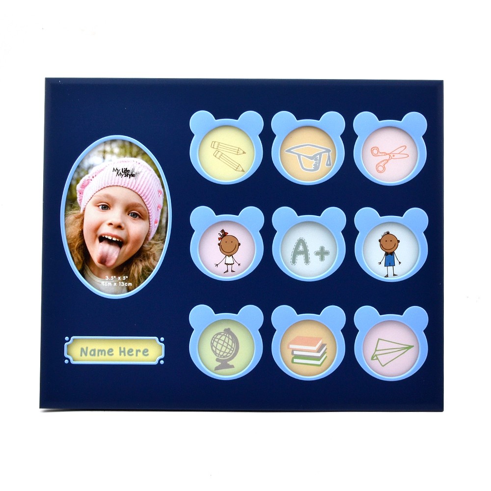 Rama foto Happy Child multipla, 29x24 cm Roz - imagine 7